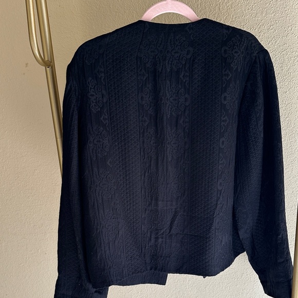 Vintage The Row Black Textured Blazer - Picture 7 of 10